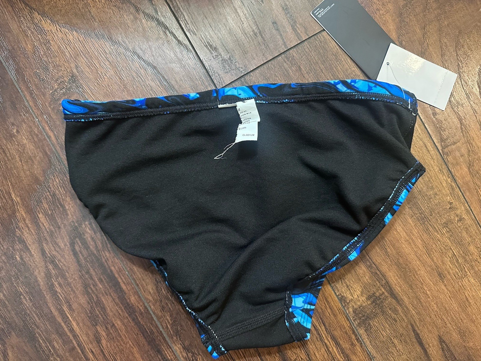 (NWT) TYR Men’s Durafast Elite Miramar Swim Racer Brief Blue SZ 32