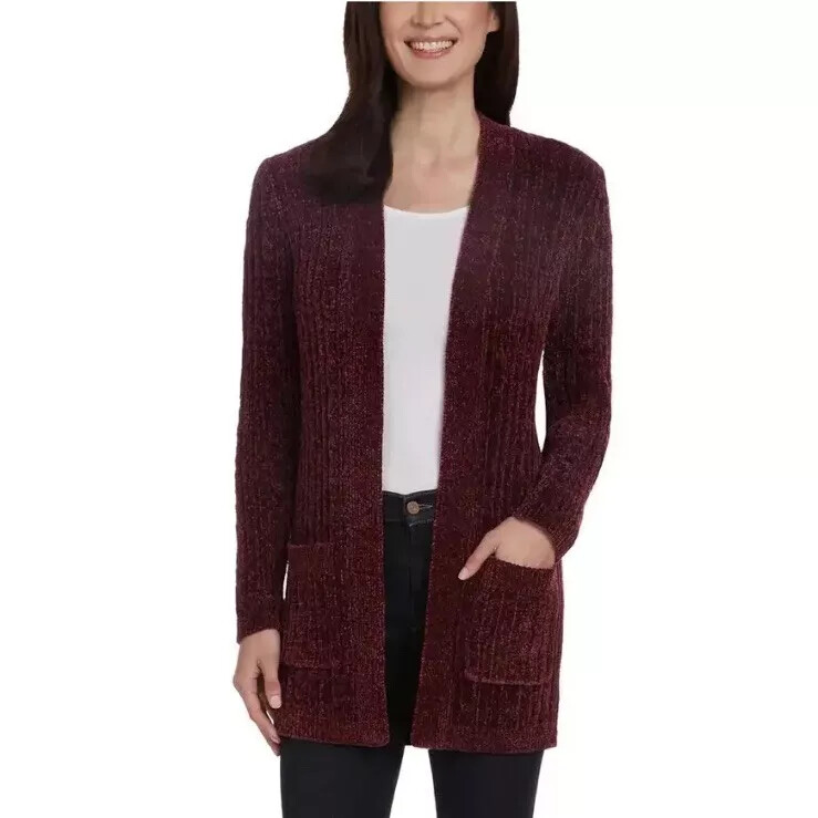Matty M Woman’s Cozy Cable Cardigan