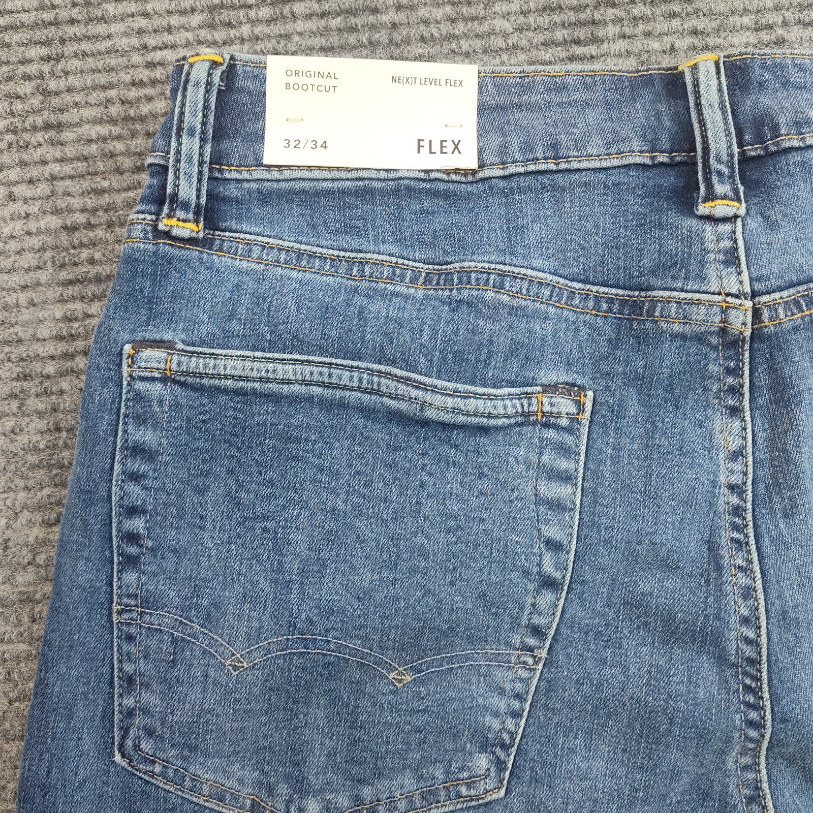 American Eagle Jeans Mens 32×34 Medium Wash Original Boot Next Level Flex