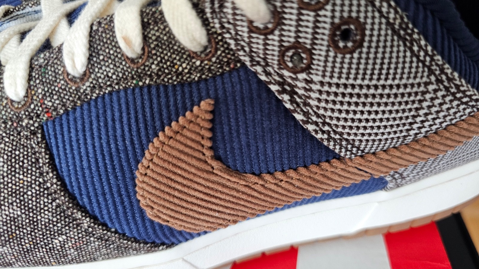 Nike Dunk Low PRM Midnight Navy/Ale Brown MEN’S Size 12 DS FQ8746410