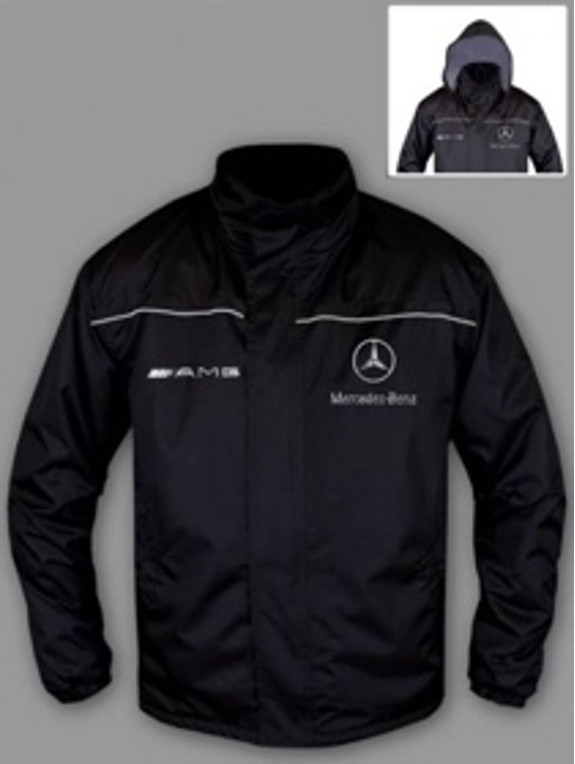 New Men Mercedes AMG Windbreaker Jacket Motor Sport Clothing Embroidered
