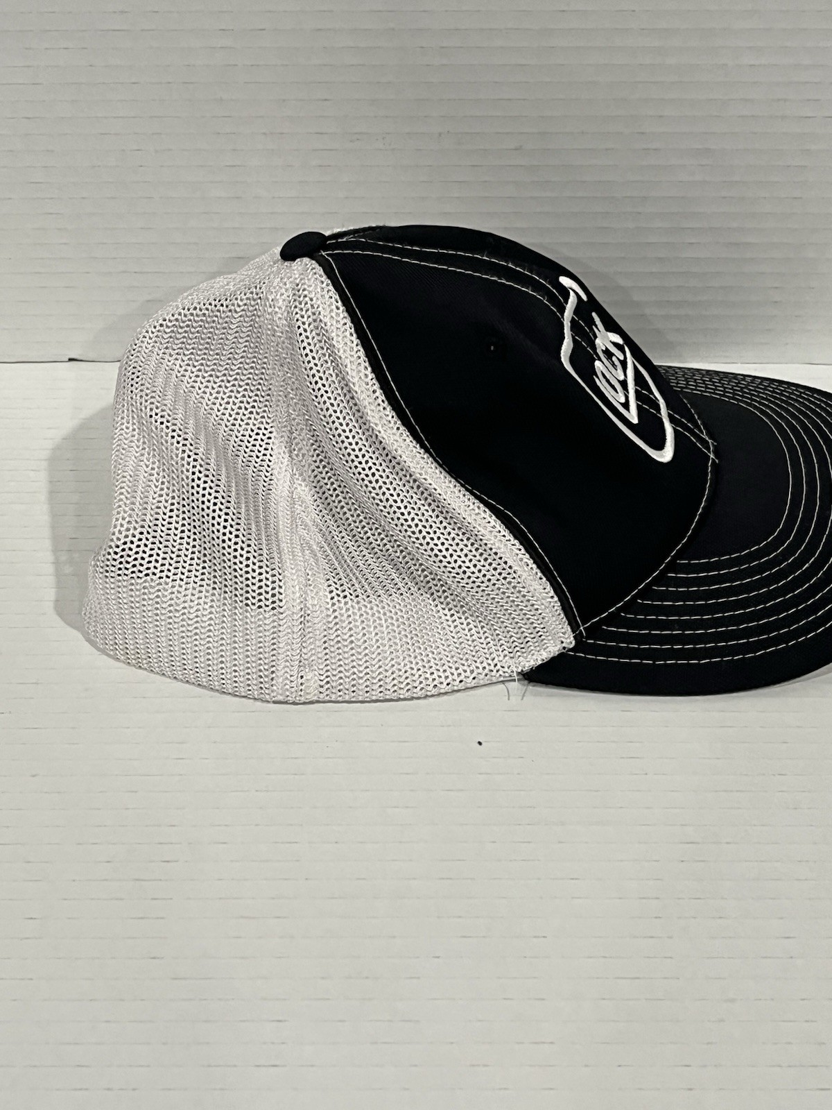 Glock AP95867 Ranger Mesh Hat Black & White Size 7 3/8 -8