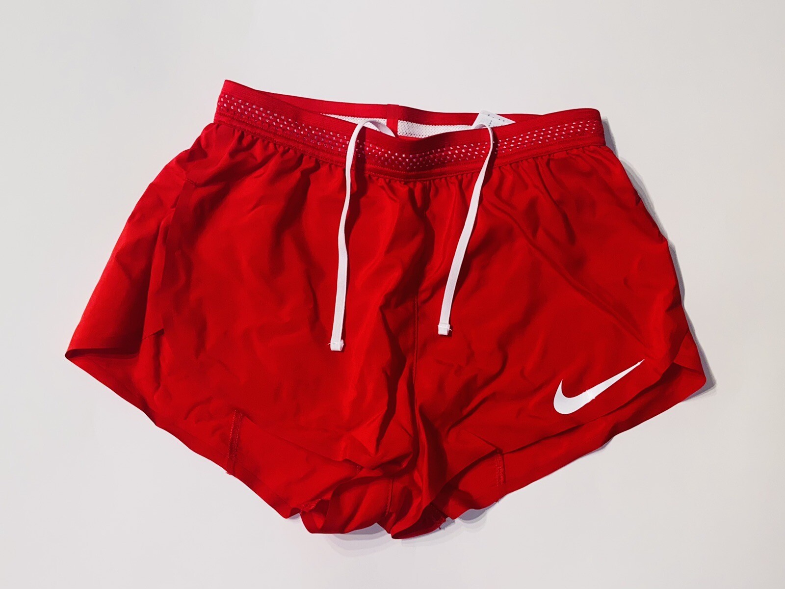 Nike Sponsored Pro Elite 2″ Size XS 2-in-1 USA Track Race Shorts Red 848926-XXX