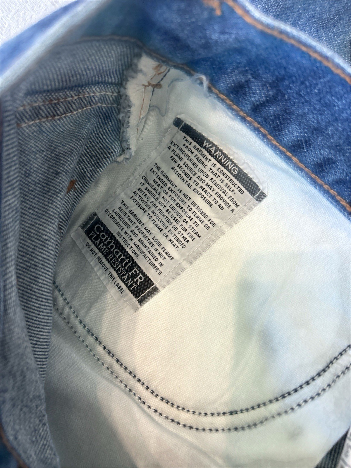 Carhartt Men’s blue jeans