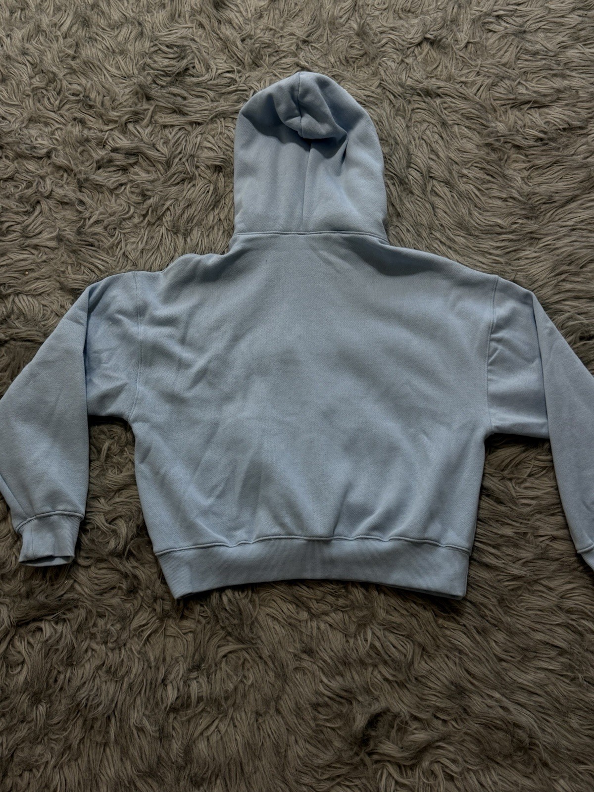 Victoria’s Secret PINK limited edition light blue winter/Christmas quarter zip