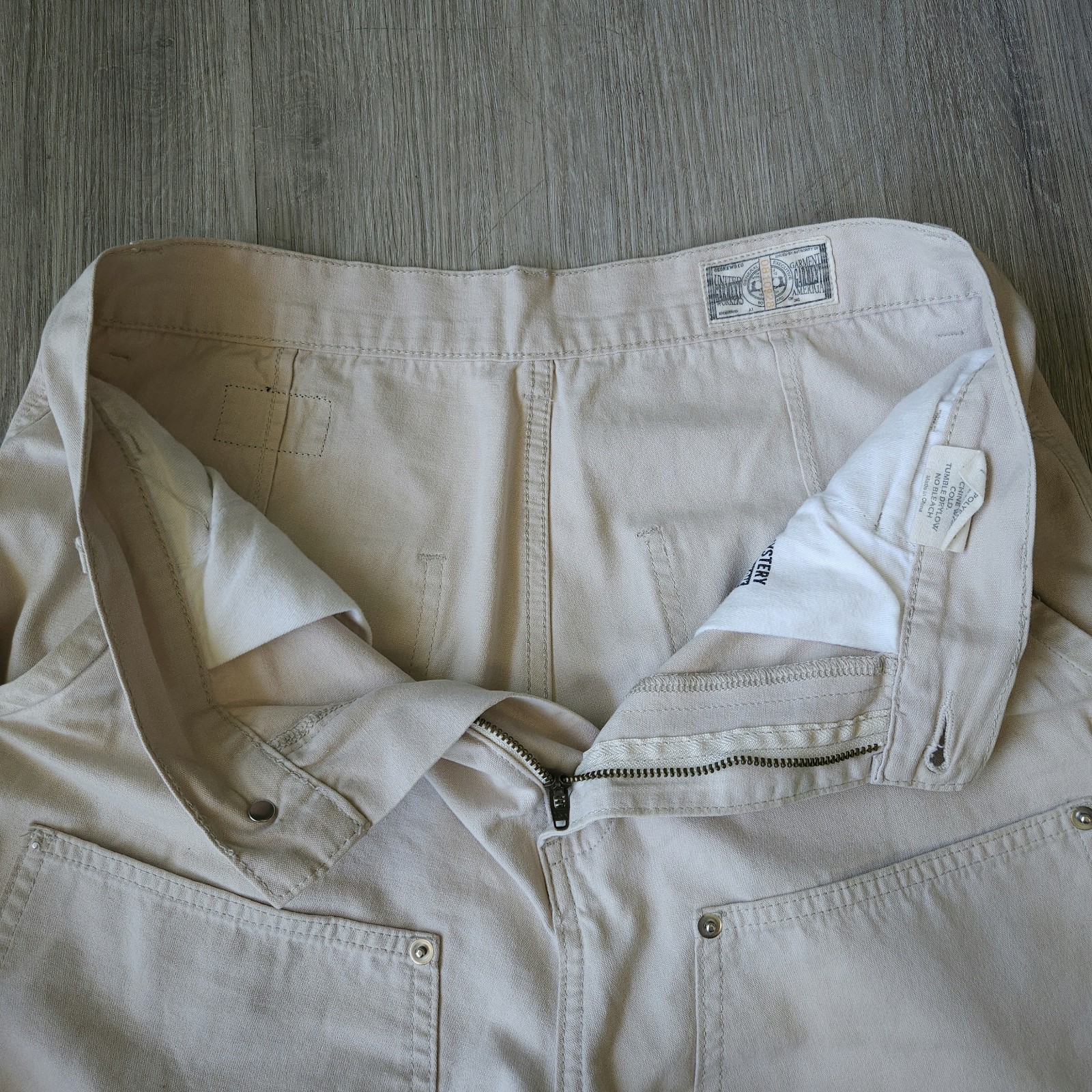 Okonkwo Double Knee Carpenter Jeans Pants Mens 32×28 Workwear Amekaji Vtg Style