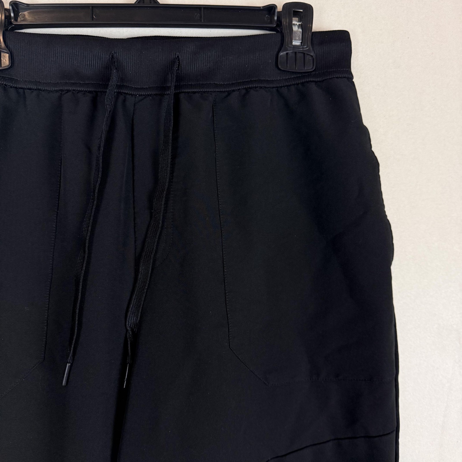 Russell Pants Mens Medium Black Dri-Power 360 Jogger Zip Pocket Stretch Athletic