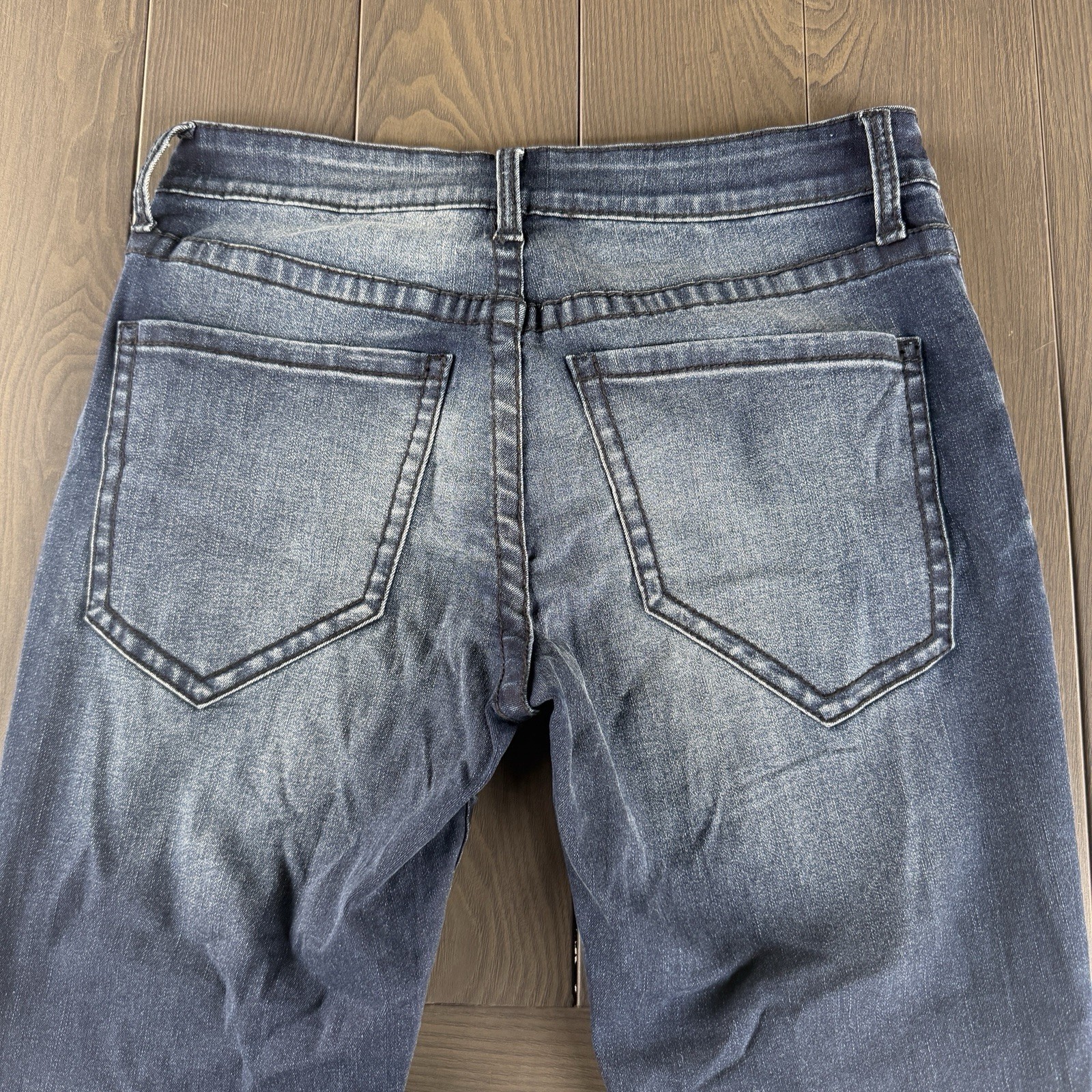 BKE Buckle Jeans Aiden Bootcut 30×32 Dark Wash Blue Premium Stretch Denim *READ*