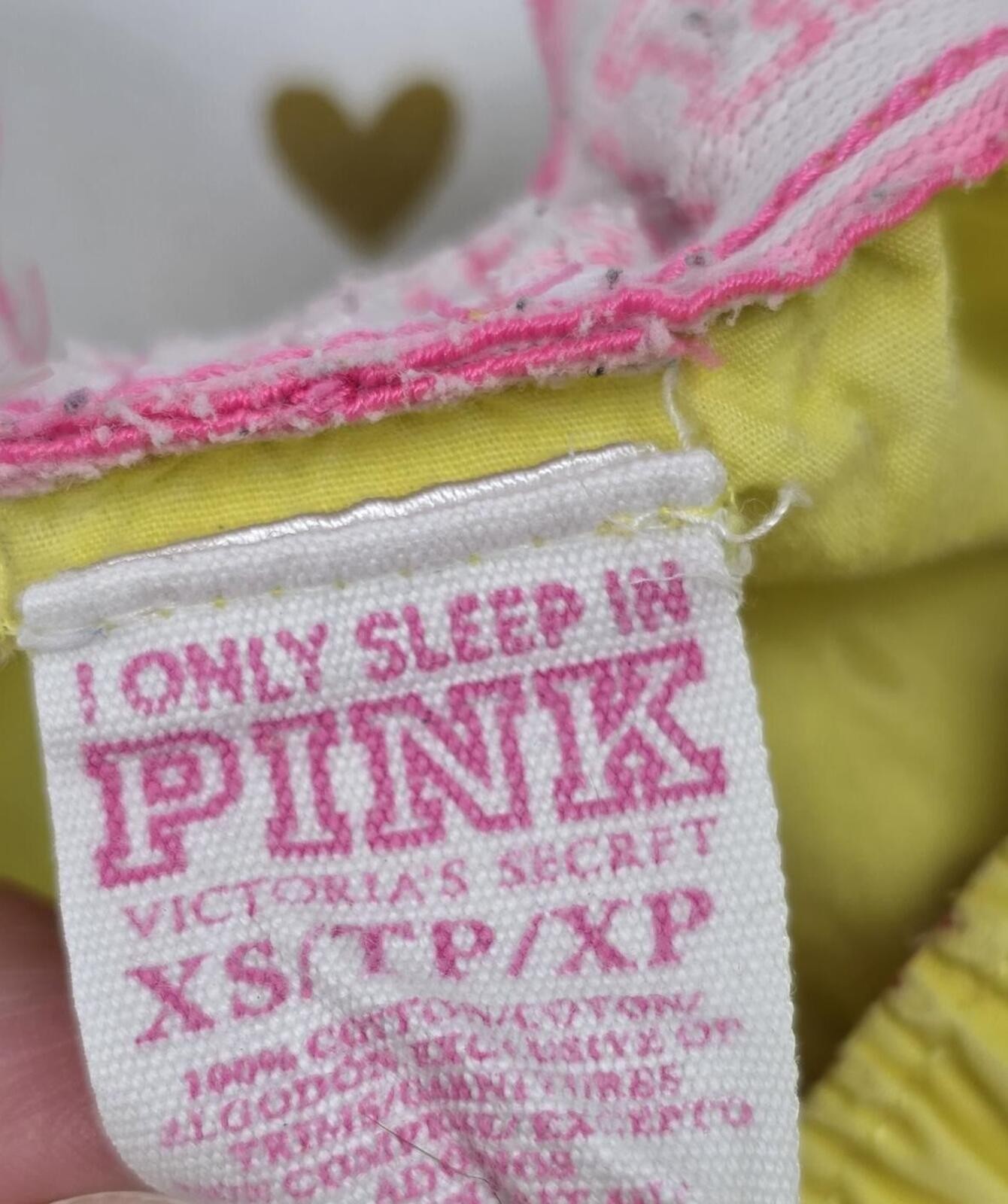 Victorias Secret PINK Vintage 86 Bling XS Sleep Shorts Boxers Pajama Bottoms