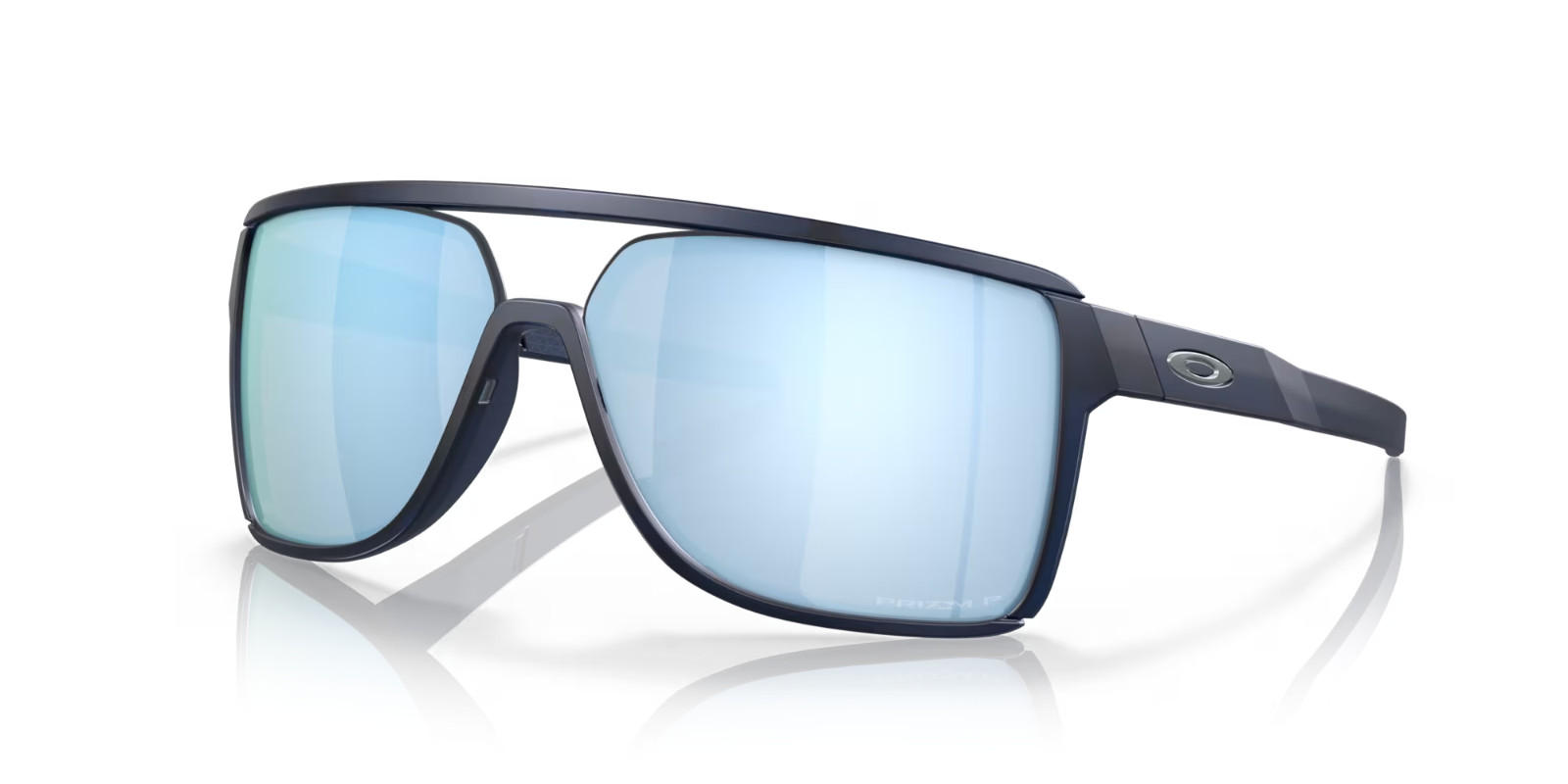 NEW Oakley CASTEL Sunglasses OO9147-0663 Matte Blue W/ PRIZM Deep H2O POLARIZED