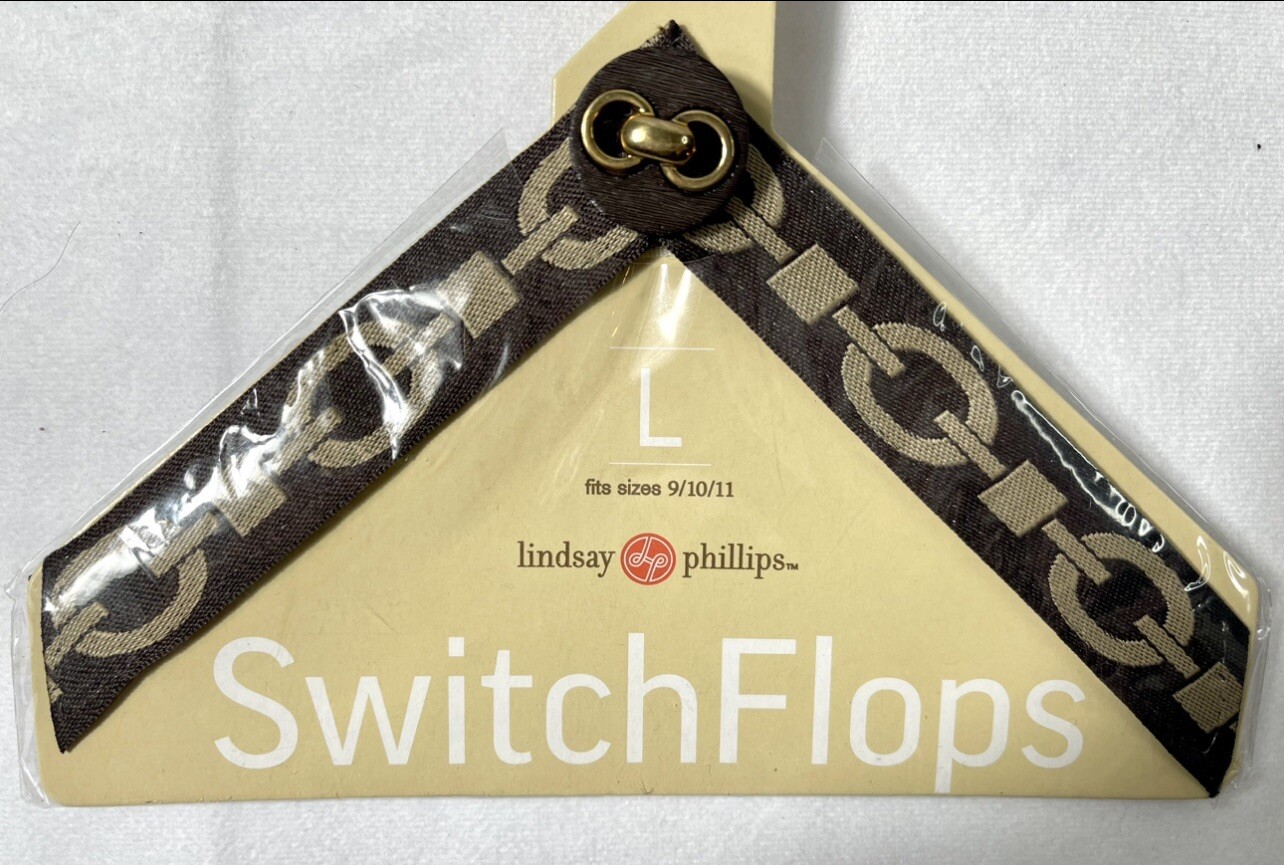(5) SwitchFlops Switch Flops Lindsay Phillips Straps Size Large 9 – 11