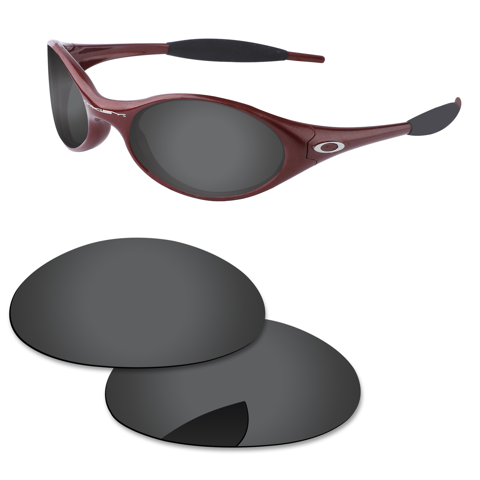 Lenslog Polarized Replacement Lenses For-Oakley Eye Jacket 1.0 Multi-Opt