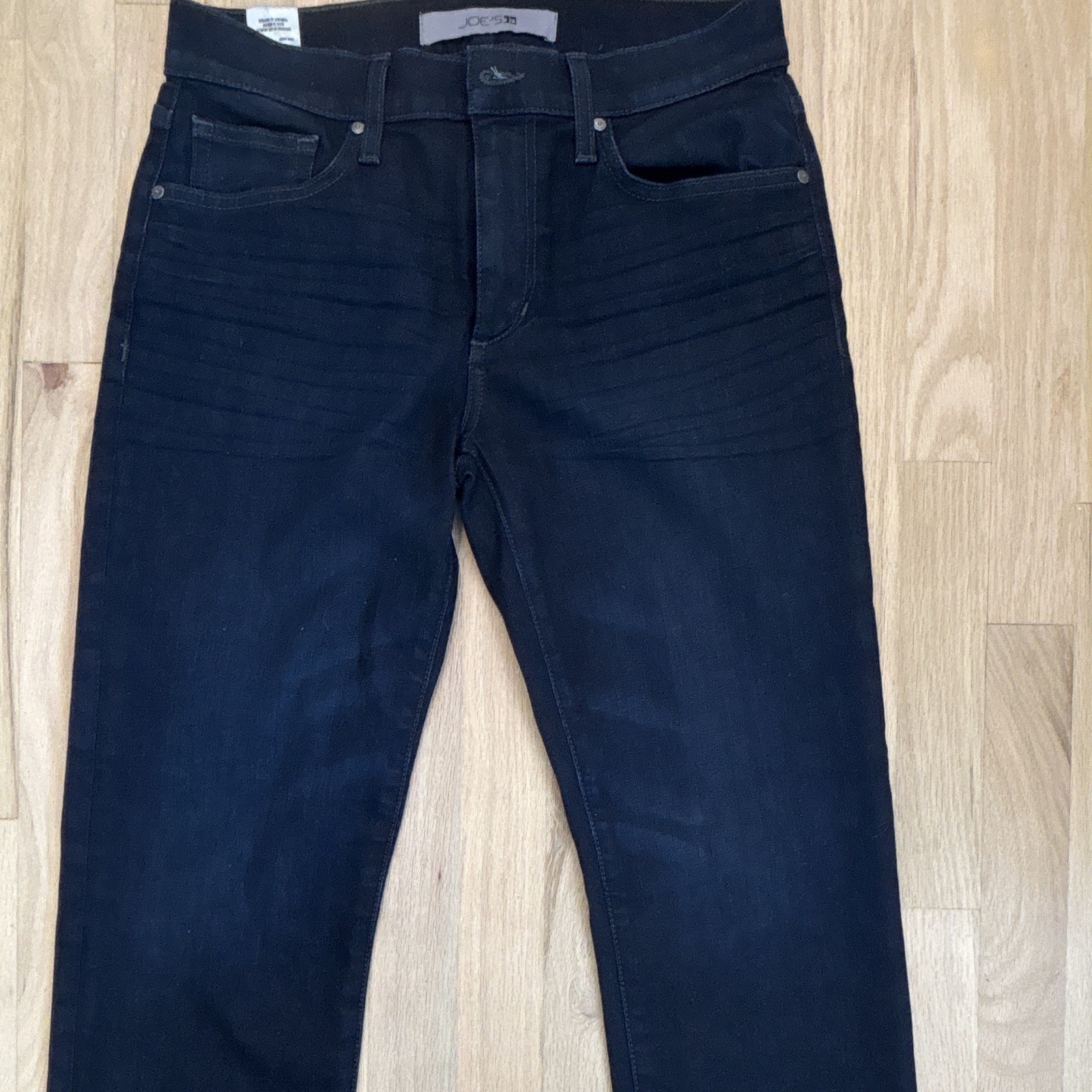 Joe’s Jeans Men’s Black Dark Wash Denim Straight Fit Mid Rise Stretch 5-Pocket