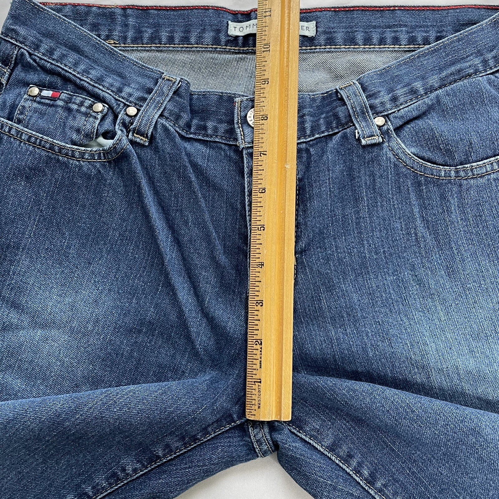 Tommy Hilfiger Jeans Bootcut Cotton Blend Denim Blue Women’s Sz. 8 Reg.