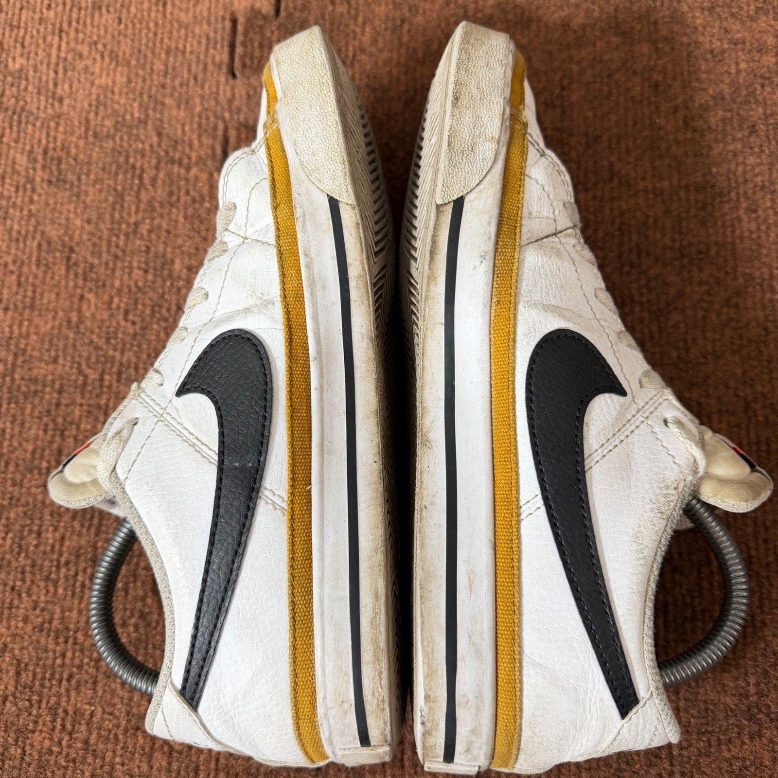 Nike Court Legacy Next Nature White Black Ochre DH3161-100 Women’s Size 7.5 C+