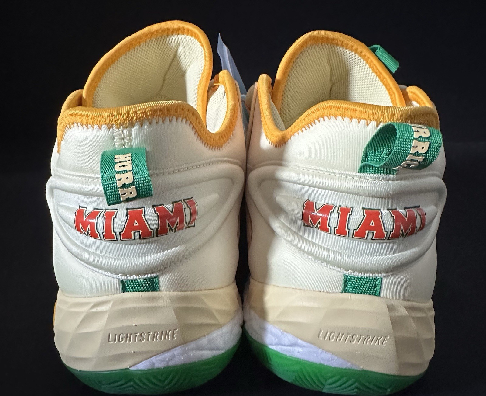 Adidas SM BYW Select PE Miami Hurricanes Team Issue Basketball Sz 14 New IE0880