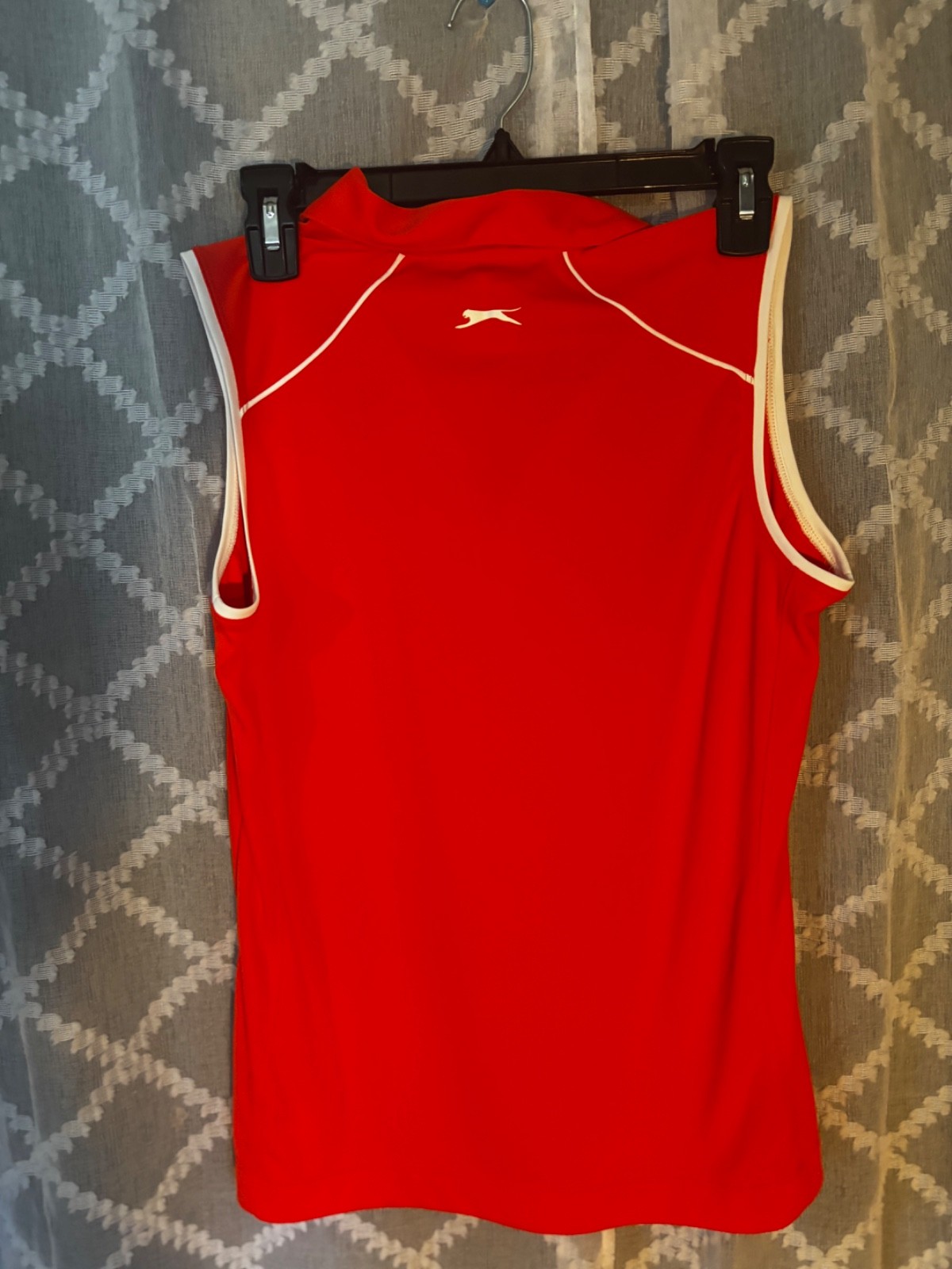Womens Slazenger Orange Athletic Top M.