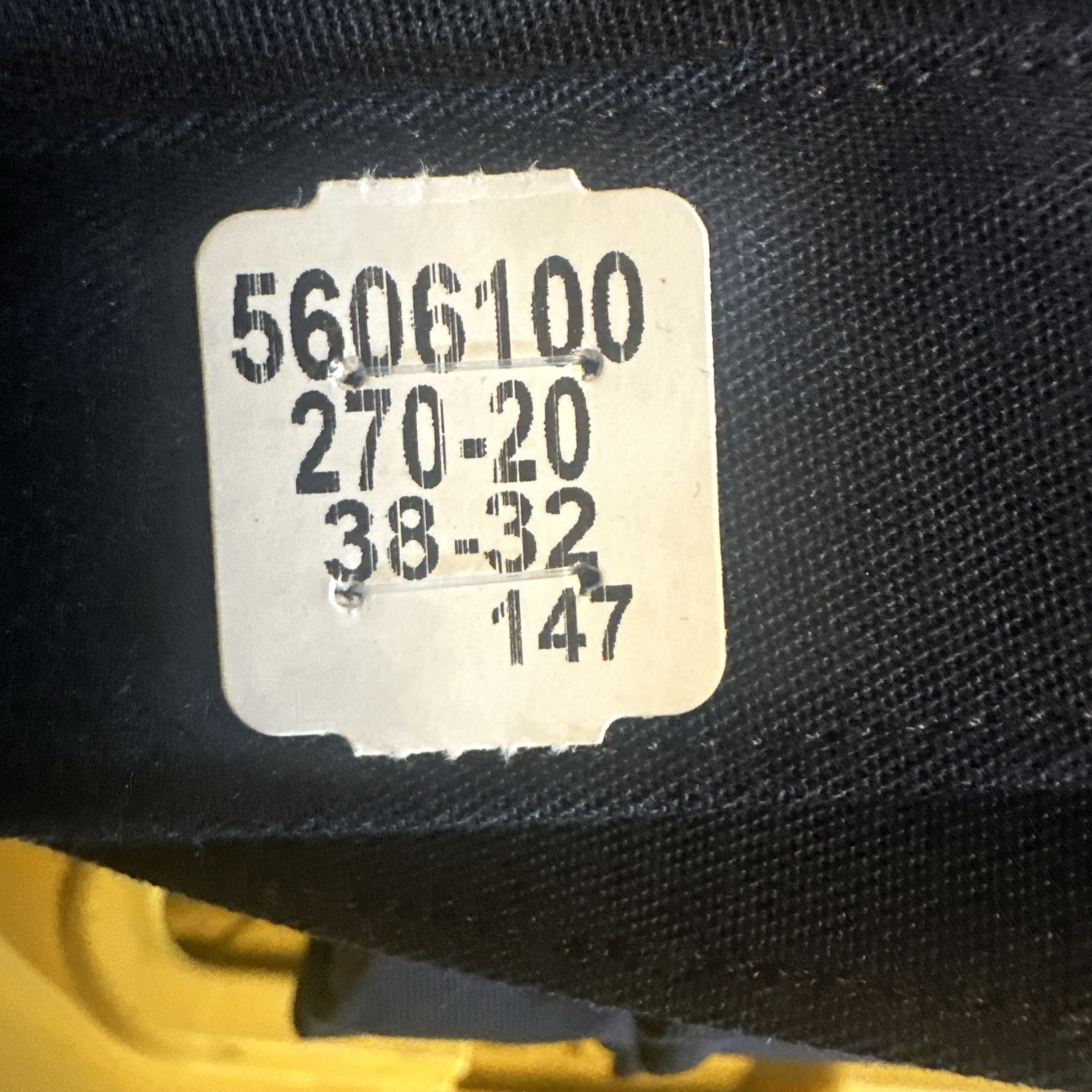Lot Of 2 Cintas Comfort Flex Navy Blue Cargo Work Pant 38×32 #270-20 Relaxed Fit