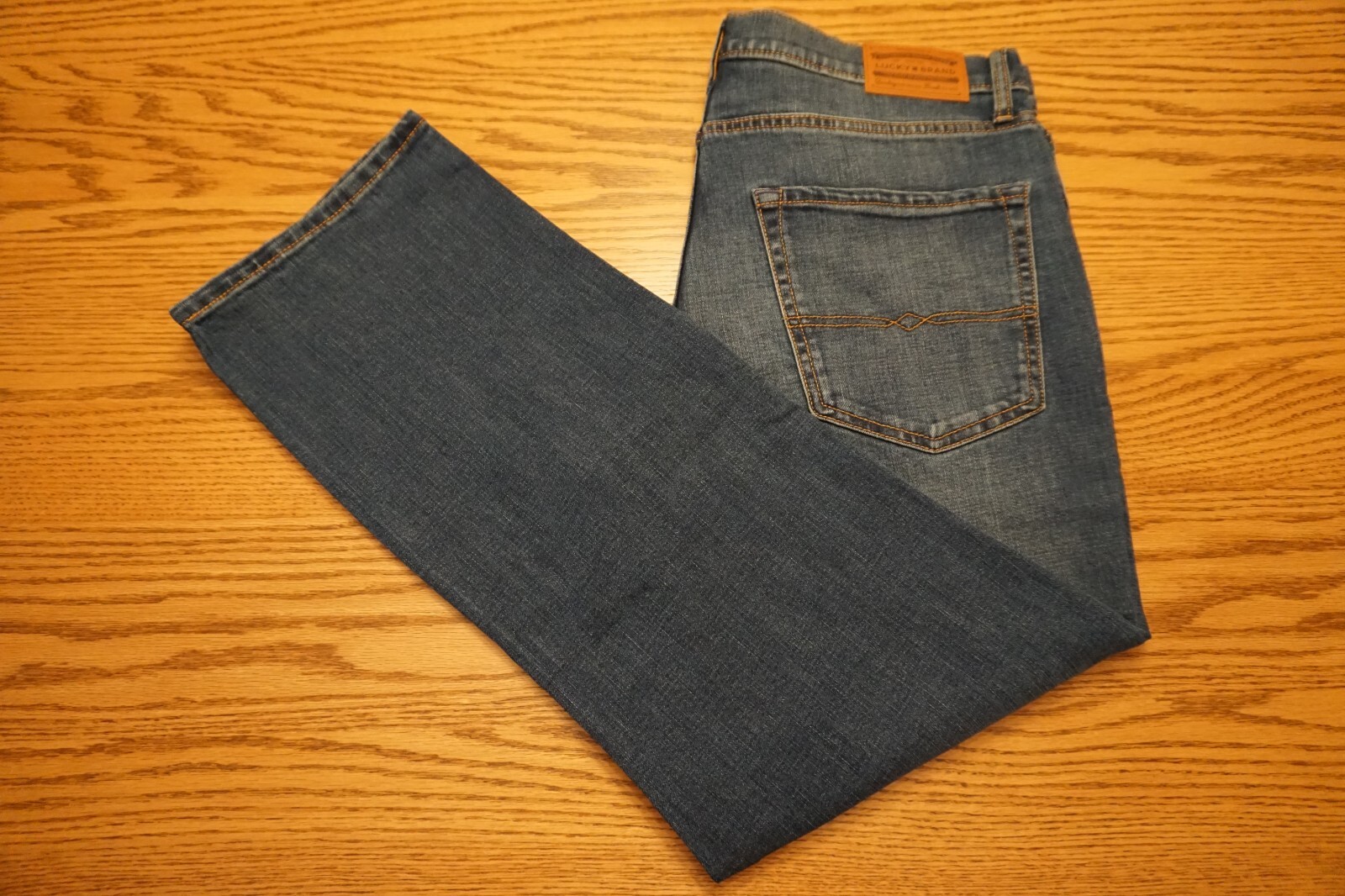 NWT MENS LUCKY BRAND JEANS 223 Multiple Sizes Straight Advanced Stretch Blue $99