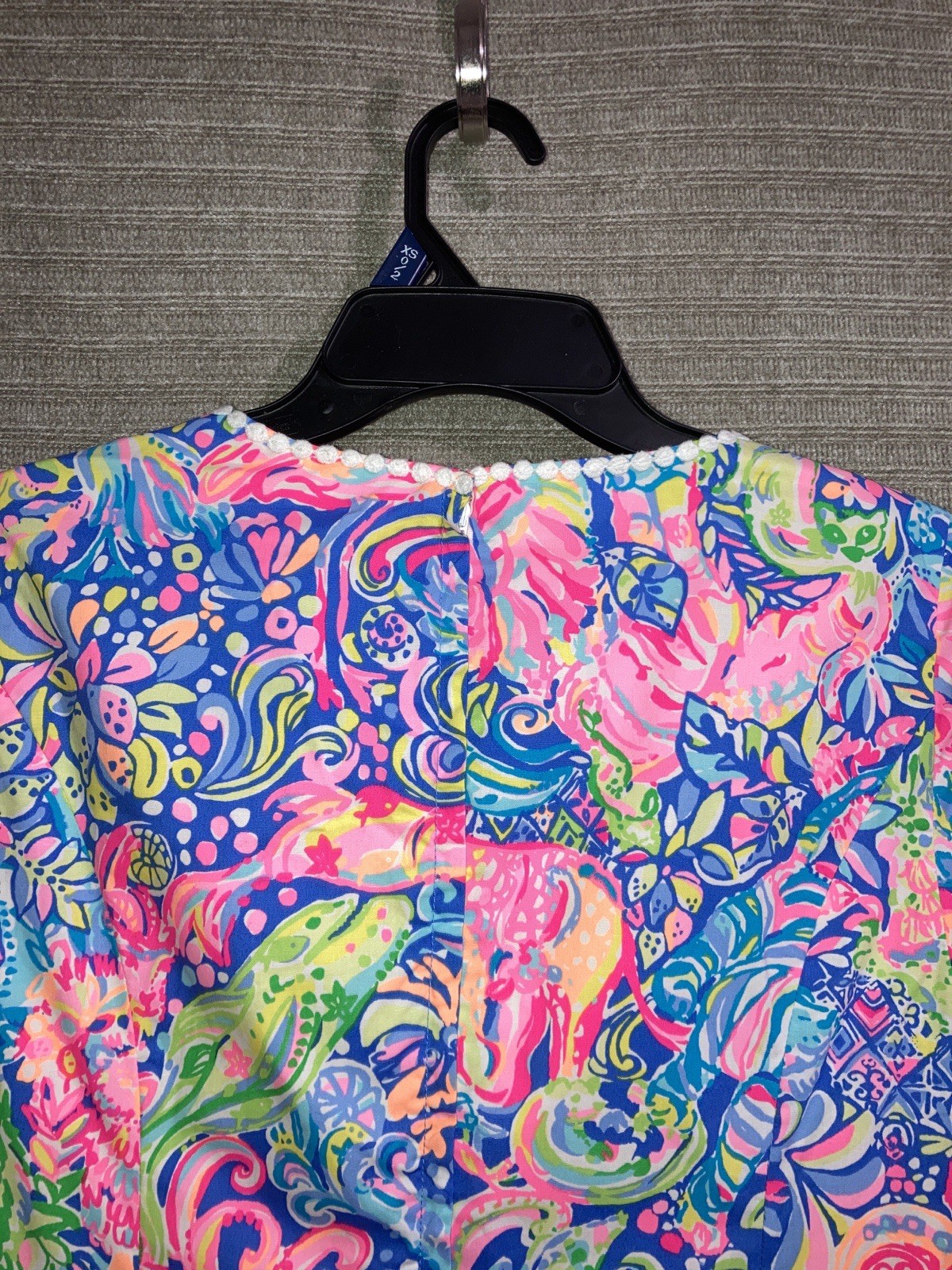 Lilly Pulitzer Coralynn Dress New Pop Up 60 Animals Colorful Pockets Women’s 4 .