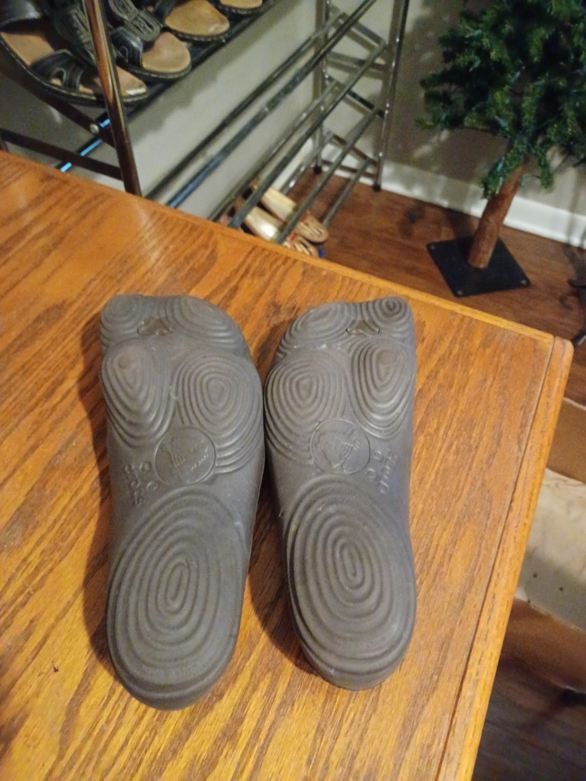 Womens Black Crocs Sandals size 9M