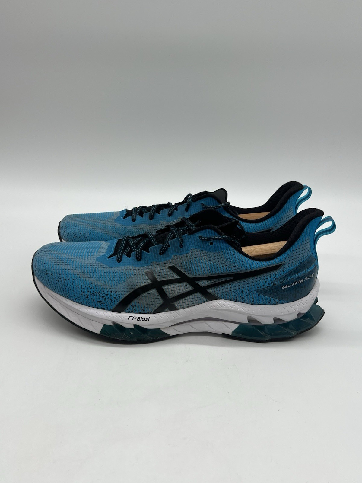 Asics Gel-Kinsei Blast LE 2 Mens Size 14 Blue Athletic Running Shoes Sneakers.