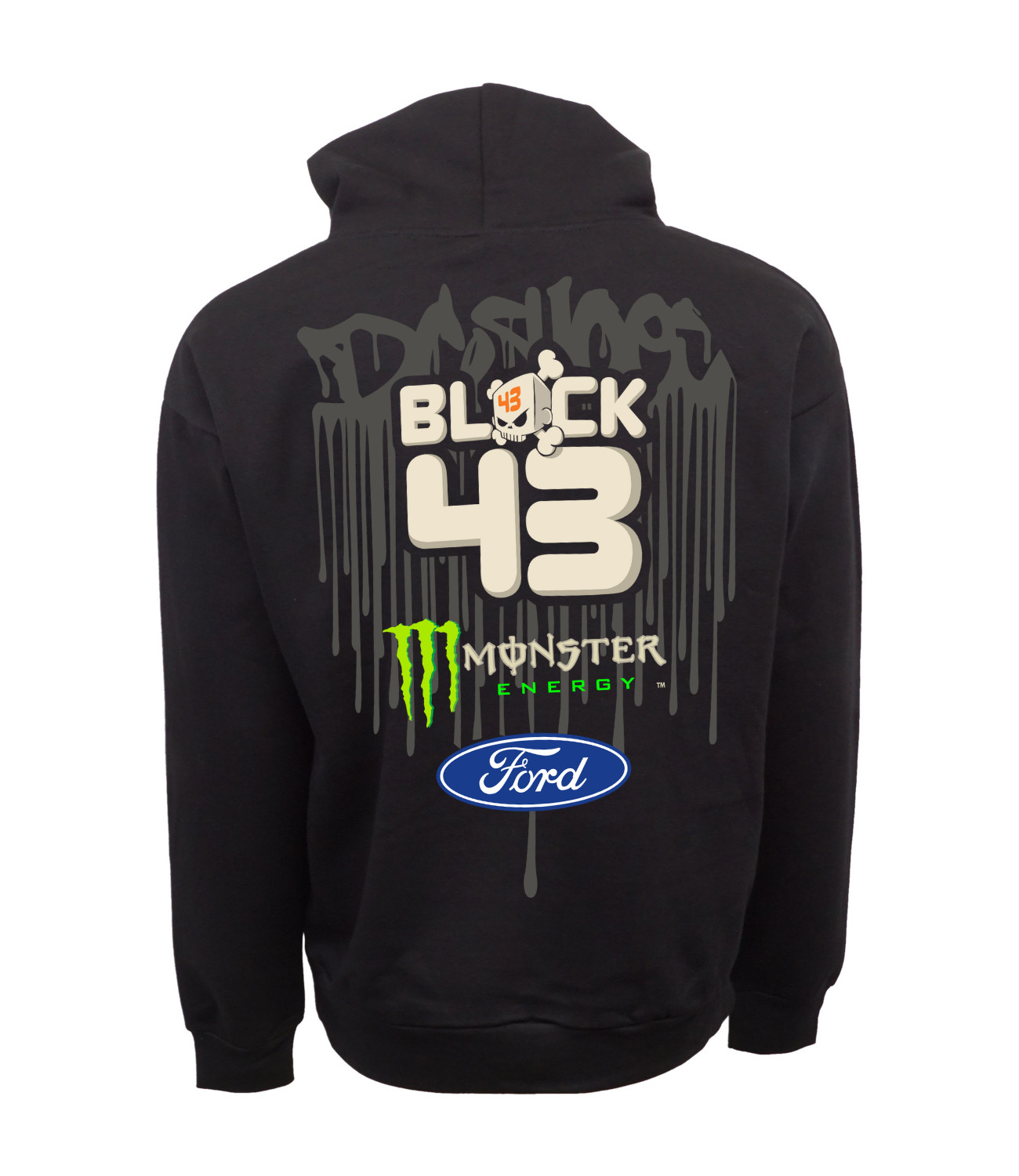 DC SHOES KEN BLOCK 43 FORD MONSTER PREMIUM HOODIE