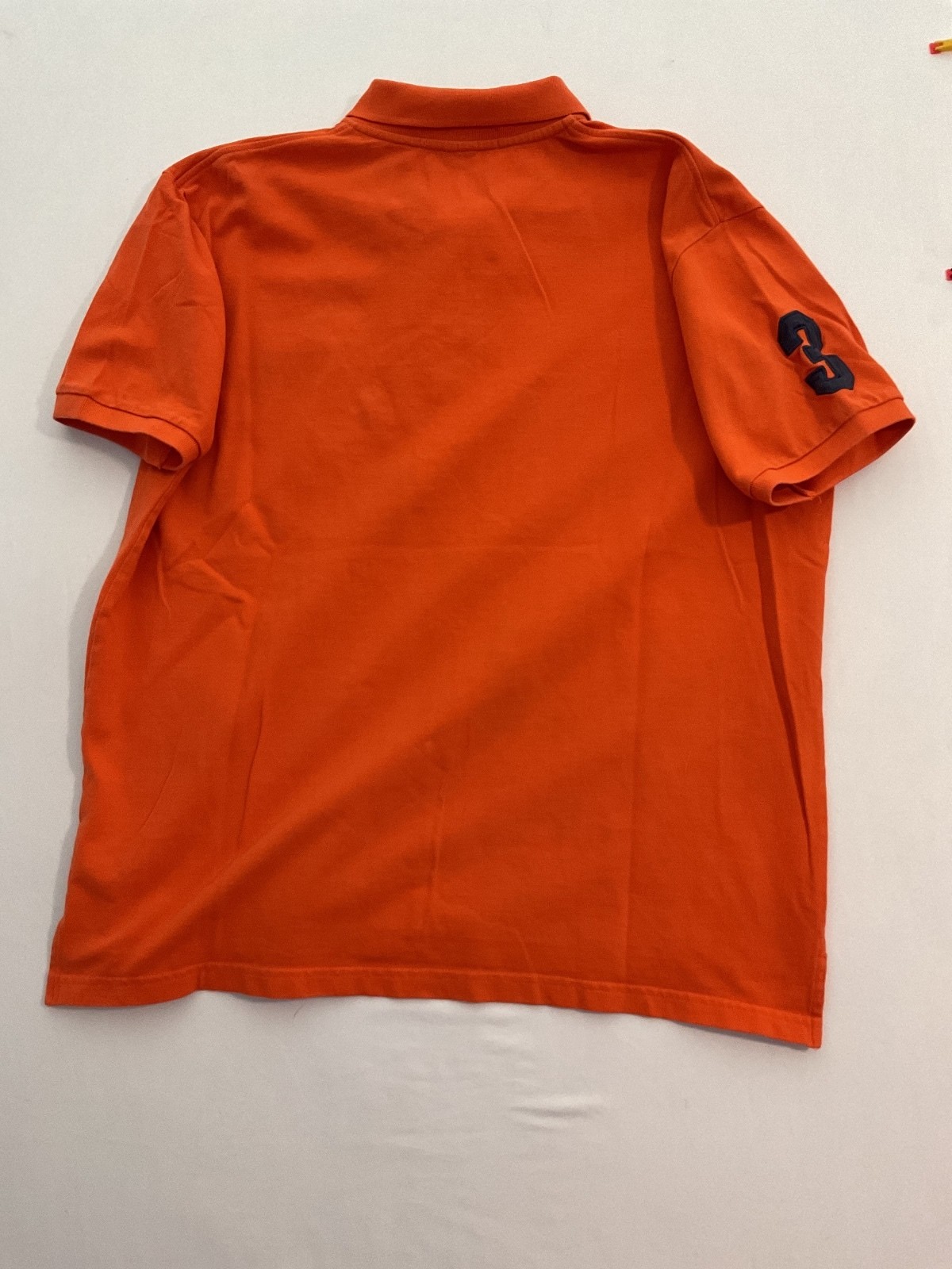 08/11 002 U.S. Polo Assn. Men’s Orange Polo Shirt Size XL