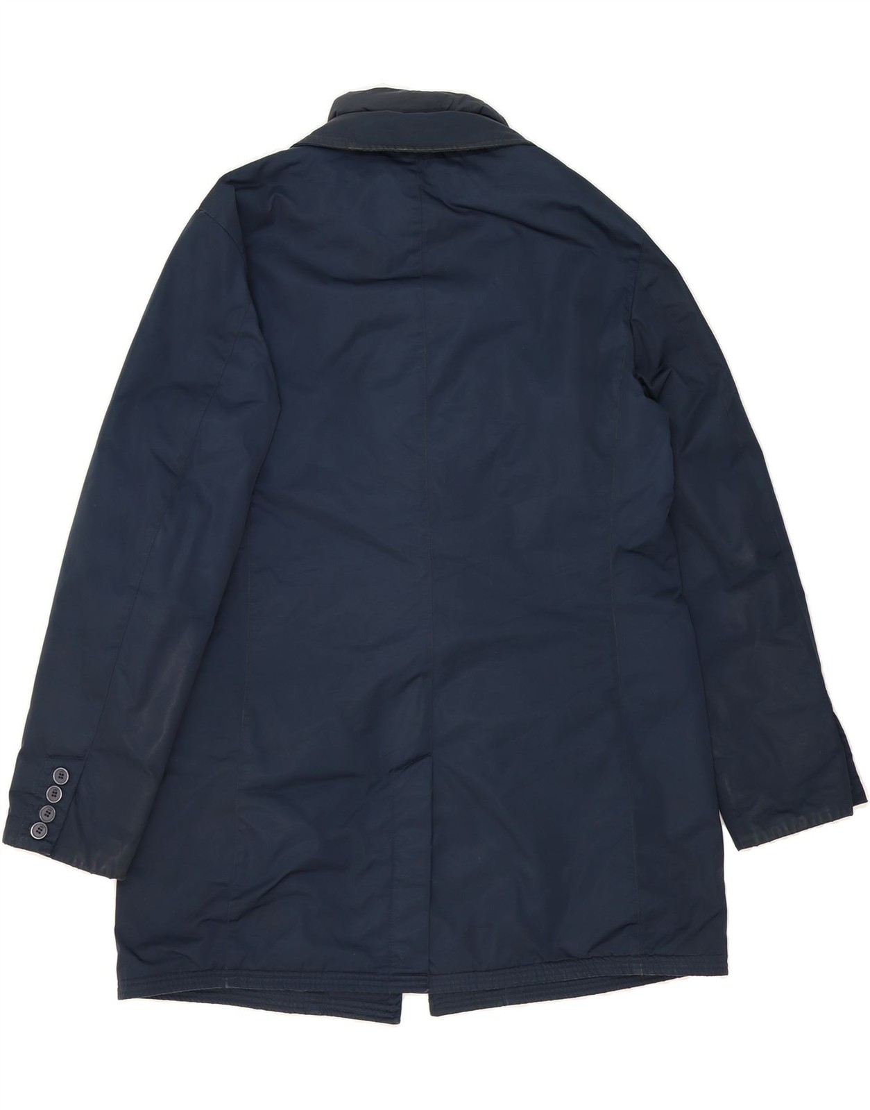 ADD Mens Padded Coat IT 56 3XL Navy Blue Polyester MT01