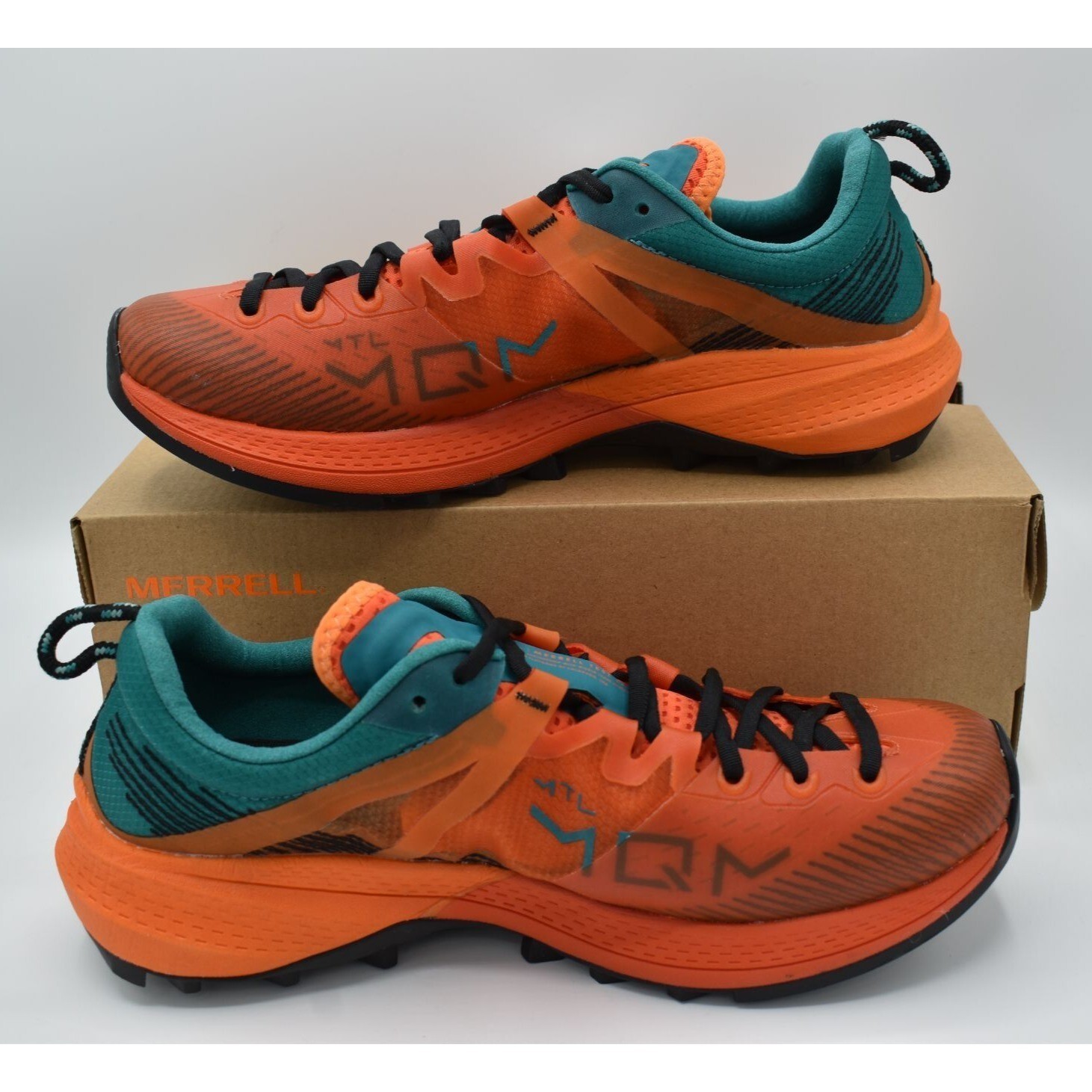 Merrell Womens Size 7 MTL MQM Tangerine Mineral Outdoors Hiking Sneakers Shoes
