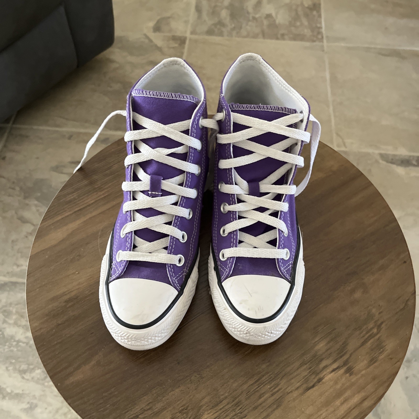 Converse Chuck Taylor All Star Hi Tops Electric Purple 137833F Size7.5