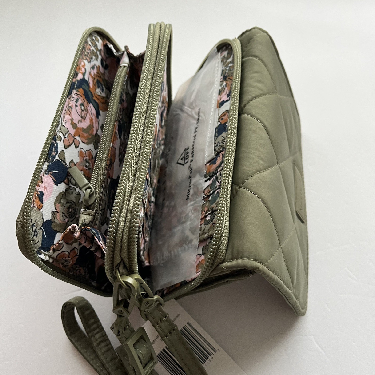 Vera Bradley Ultralight RFID 3-In-1 Crossbody Sage MRSP $109 NWT