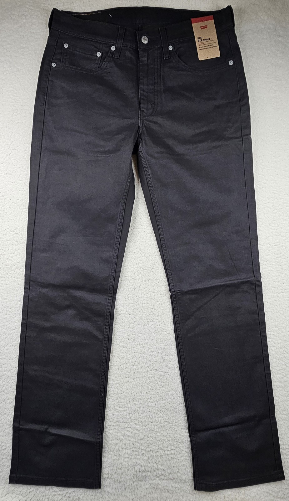 Levis 514 Straight Jeans Gray Charcoal Stretch Sits Below Waist CHOOSE YOUR SIZE