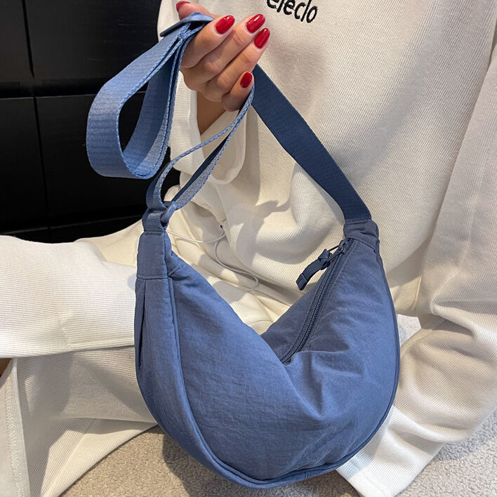 Womens Crescent Crossbody Bag Sling Shoulder Bag Purse Casual Dumpling Bag Gift