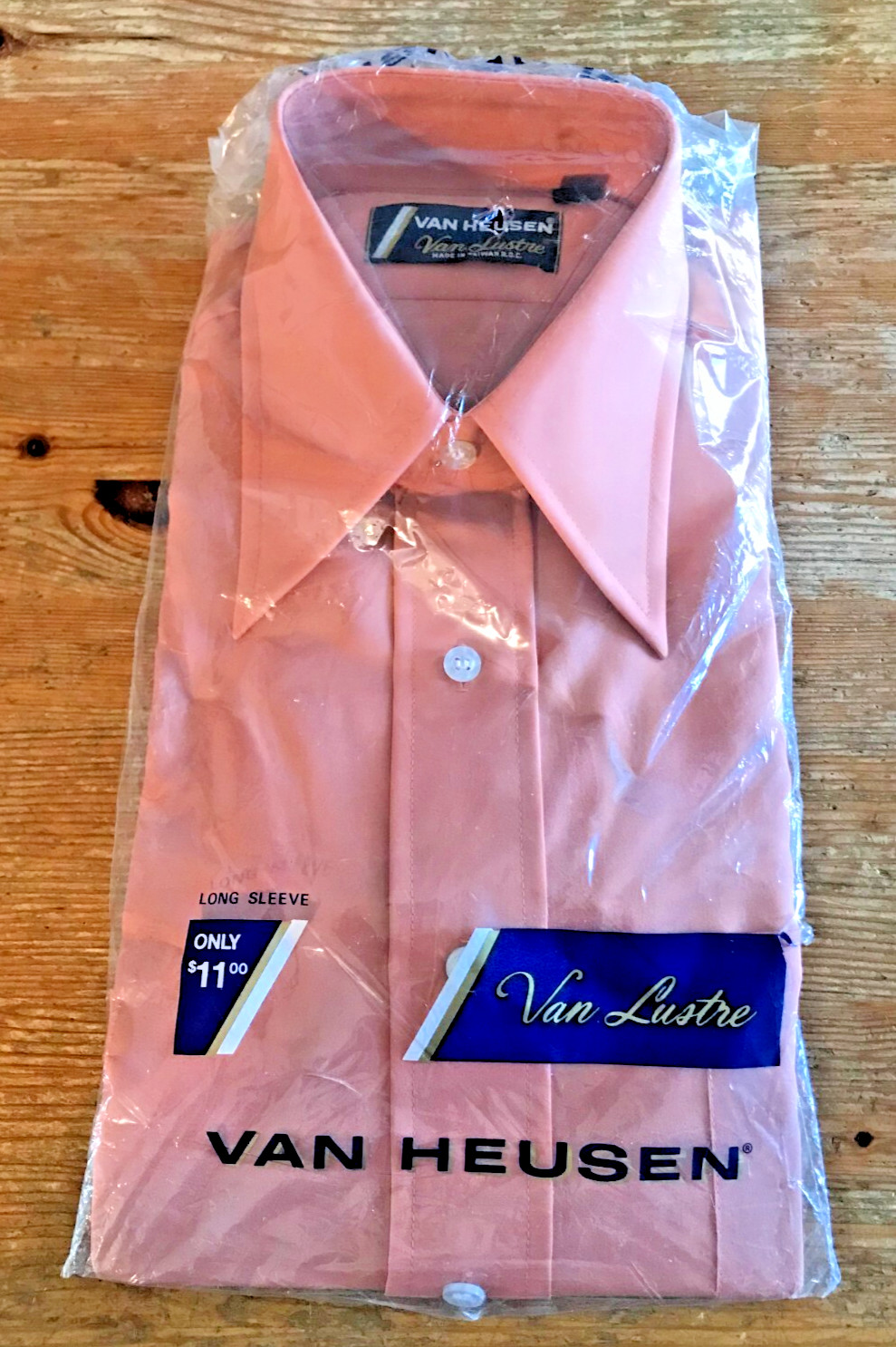 Vintage Deadstock VAN HEUSEN / VAN LUSTRE men’s button down shirt 15 1/2