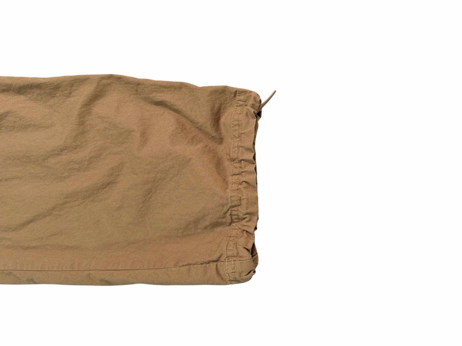 Columbia Men’s Brown Canvas Cotton Cargo Pants XL 36W Straight Leg Drawstring