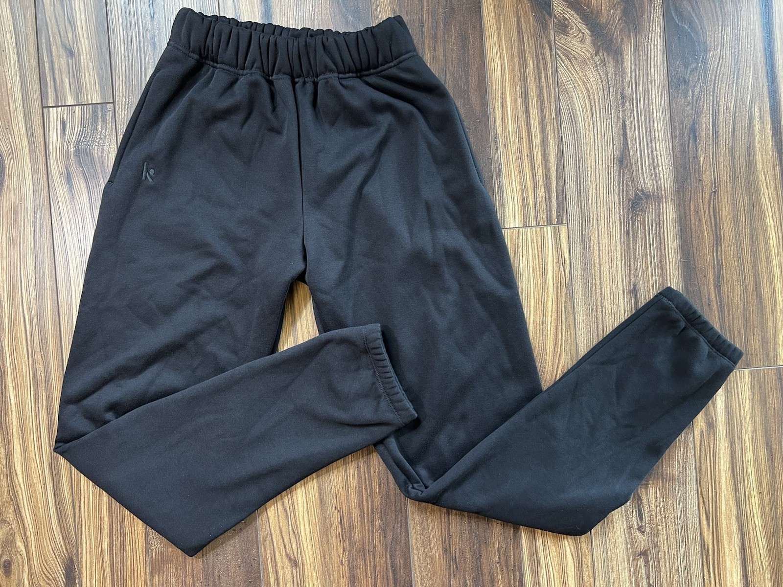 Super Cozy Kamo Fitness Heavyweight Black Sweatpants, Sz S But No Tag, Preowned.