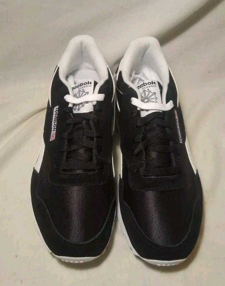 M-11 Reebok Royal Nylon Classic OG Black White Ying Yang New w/o Box BD1553 2019