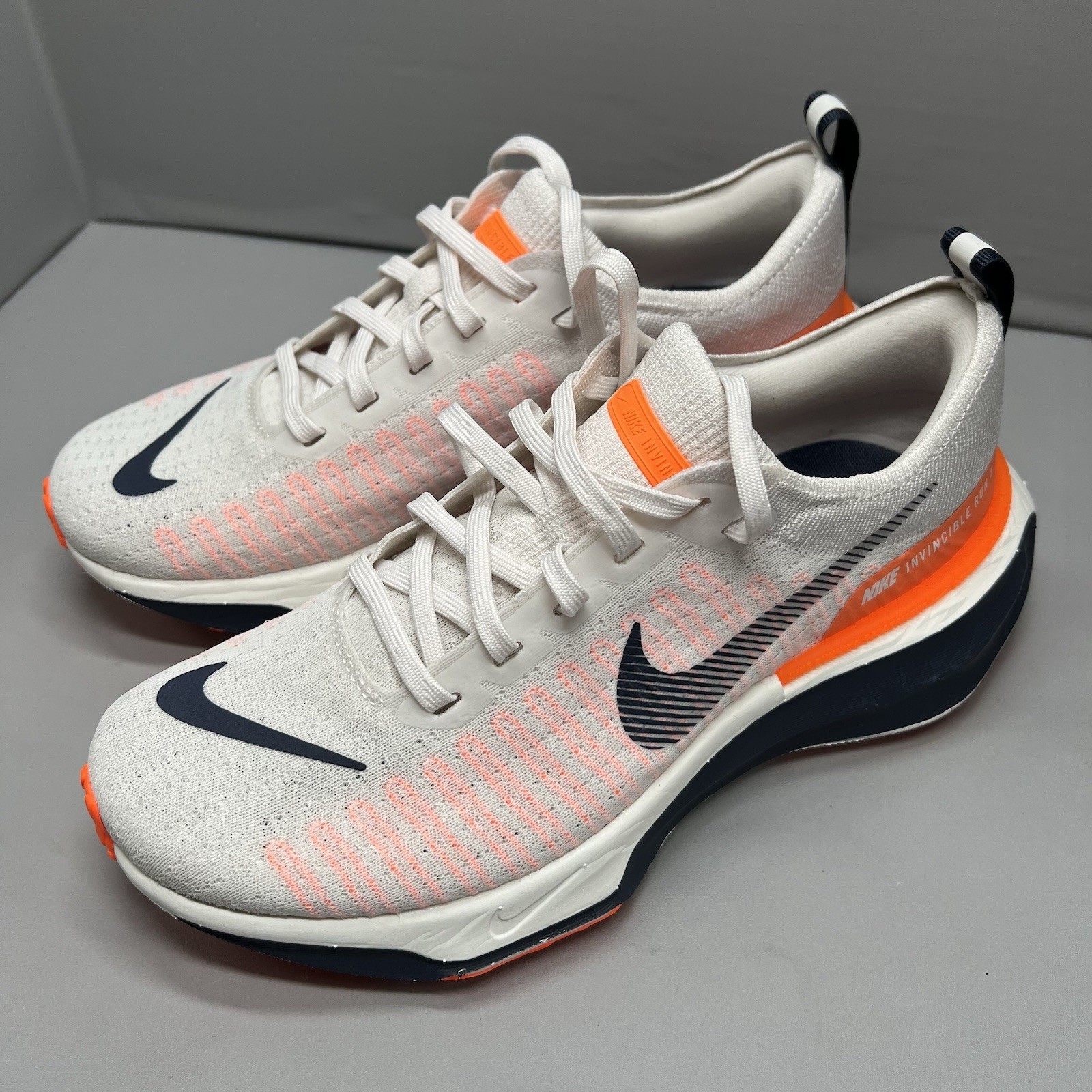 Nike ZoomX Invincible Run3 Phantom Total Orange DR2615-007 Men Sz 6 Women Sz 7.5
