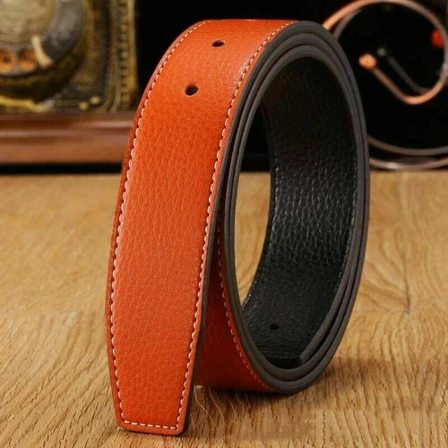 LUXURY 38mm Replacement Belt Genuine Leather Mens Reversible Strap For H Buckle✨