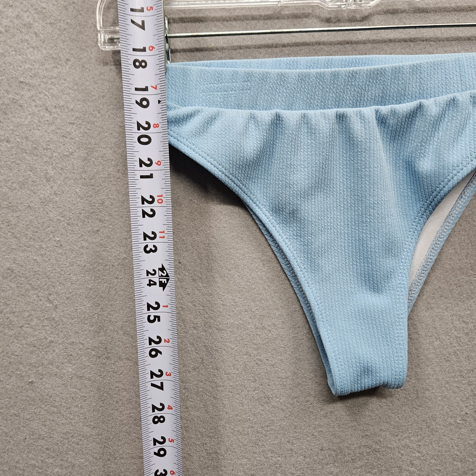 No Brand Women’s Medium Light Blue Two Piece Swimsuit