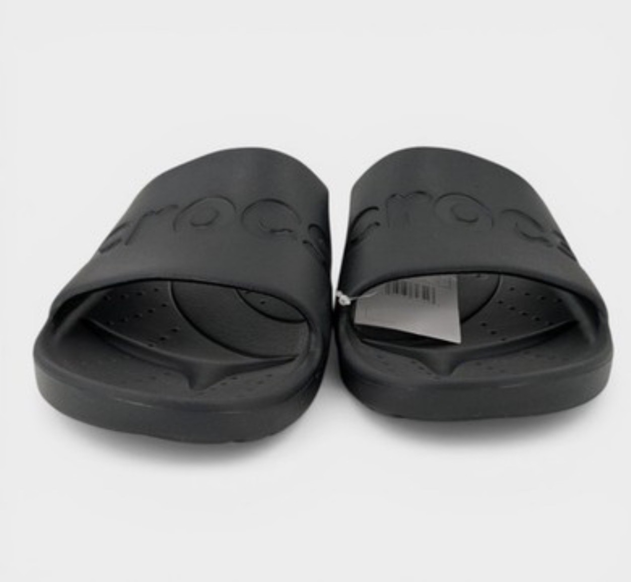 Crocs Slip on Slide Unisex Men 8 / Women 10 – Black( 210088-001)