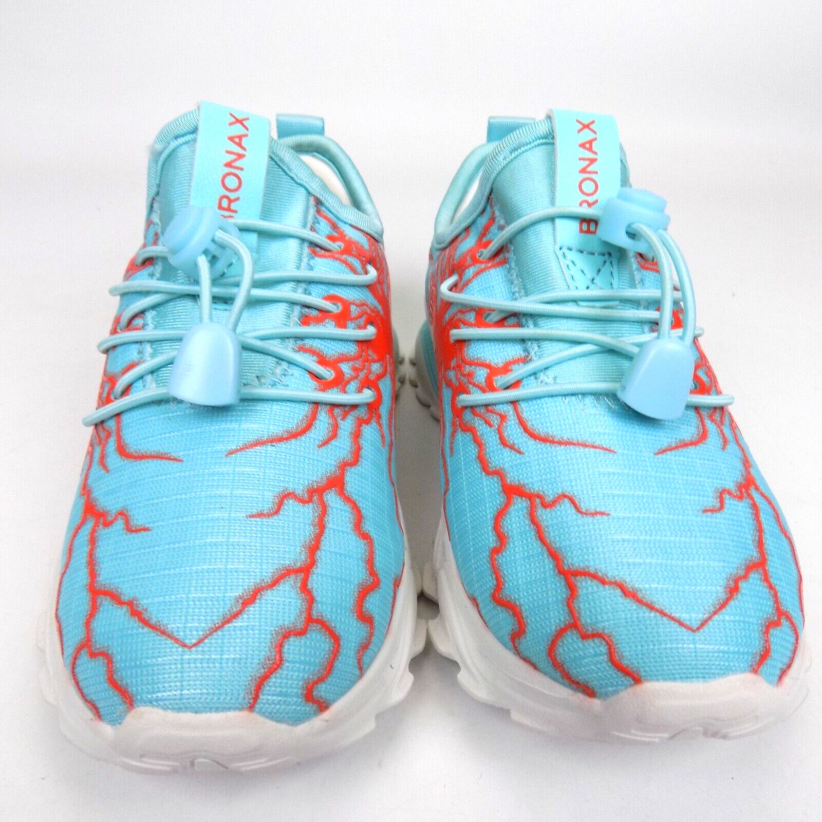 NEW! BRONAX Little Boys Lightweight Graffiti Personality Sneakers Size 11.5 K