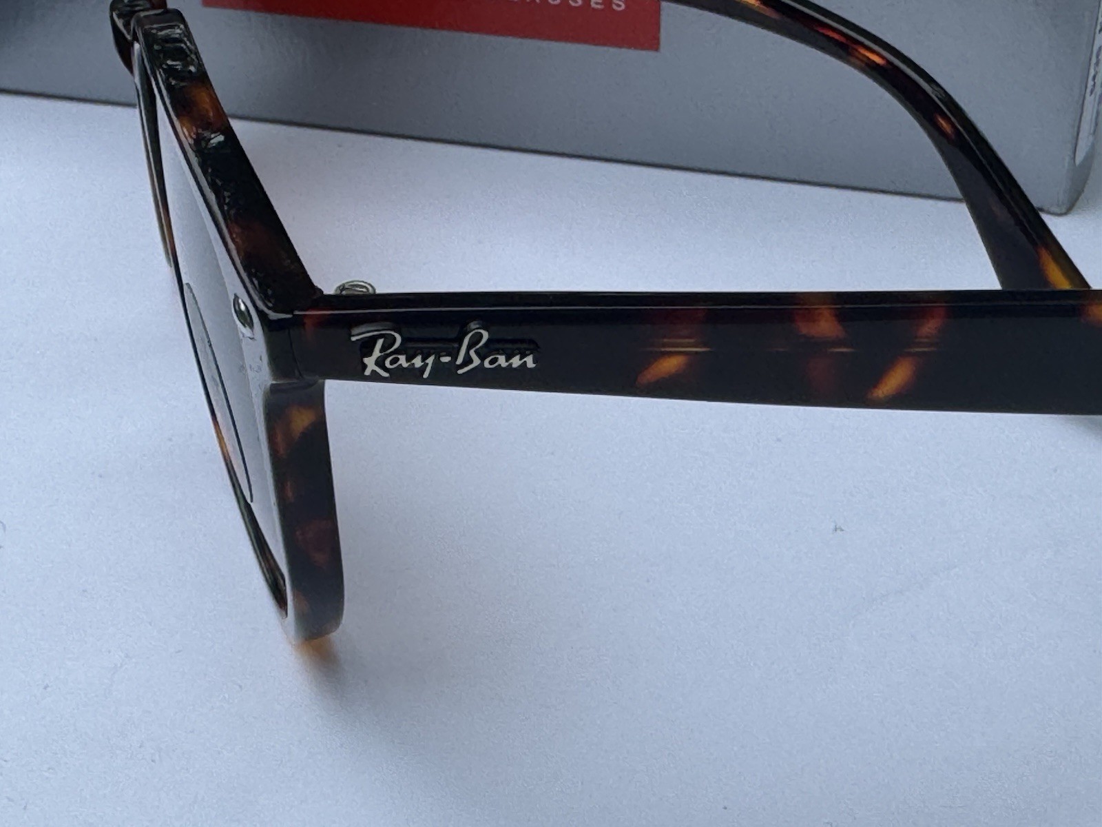 NEW Ray-Ban RB4306 710/83 Polished Light Havana/ Polarized Brown Sunglasses 54mm