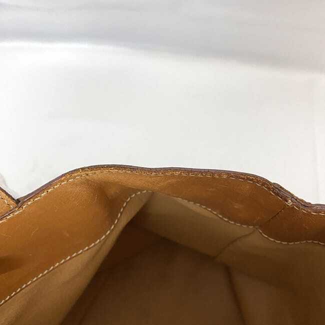 Celine Tote Bag ec-23355 Brown Macadam Large Capacity PVC Leather Used MC96