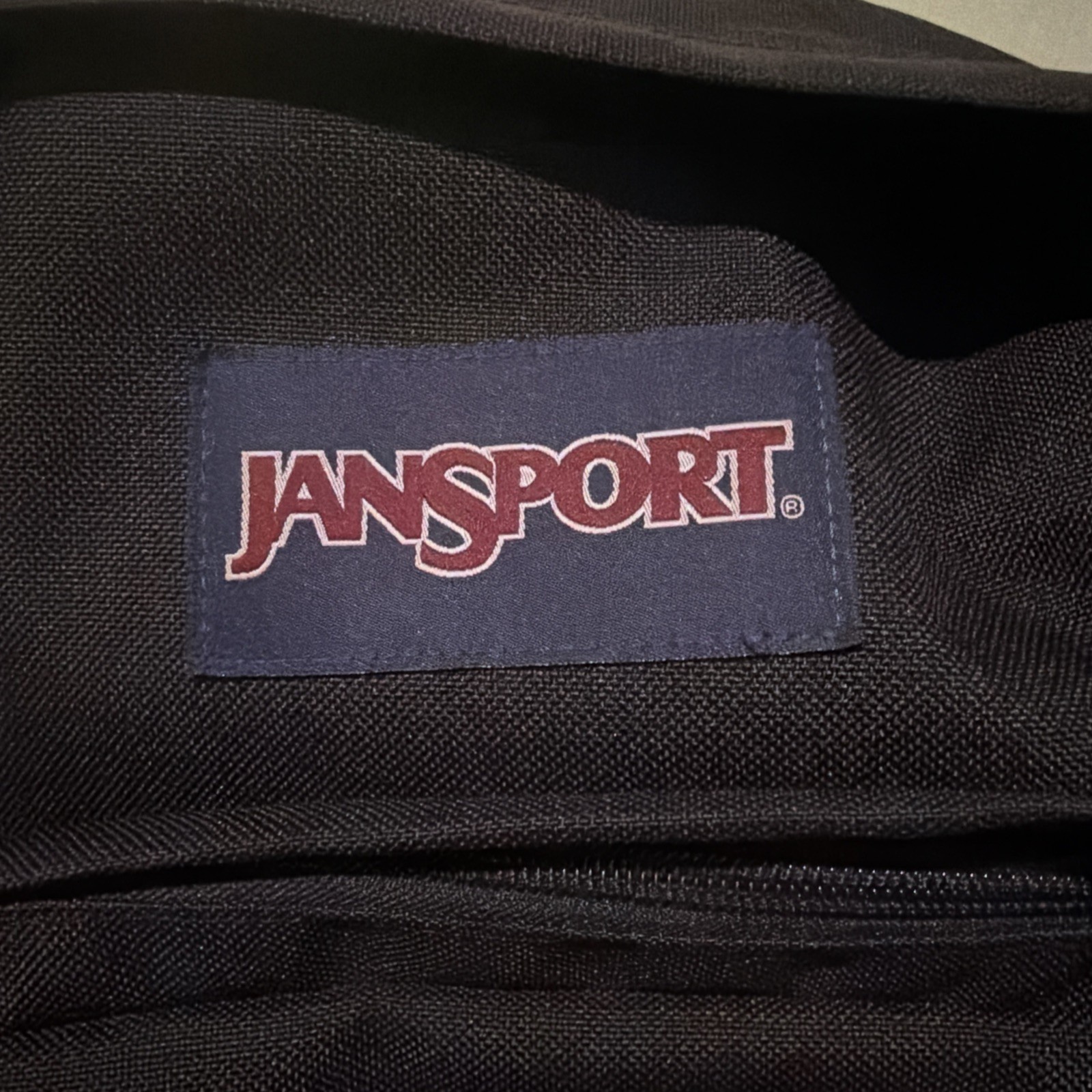 JanSport Authentic Right Pack Backpack, w/Laptop Sleeve, Black, leather bottom