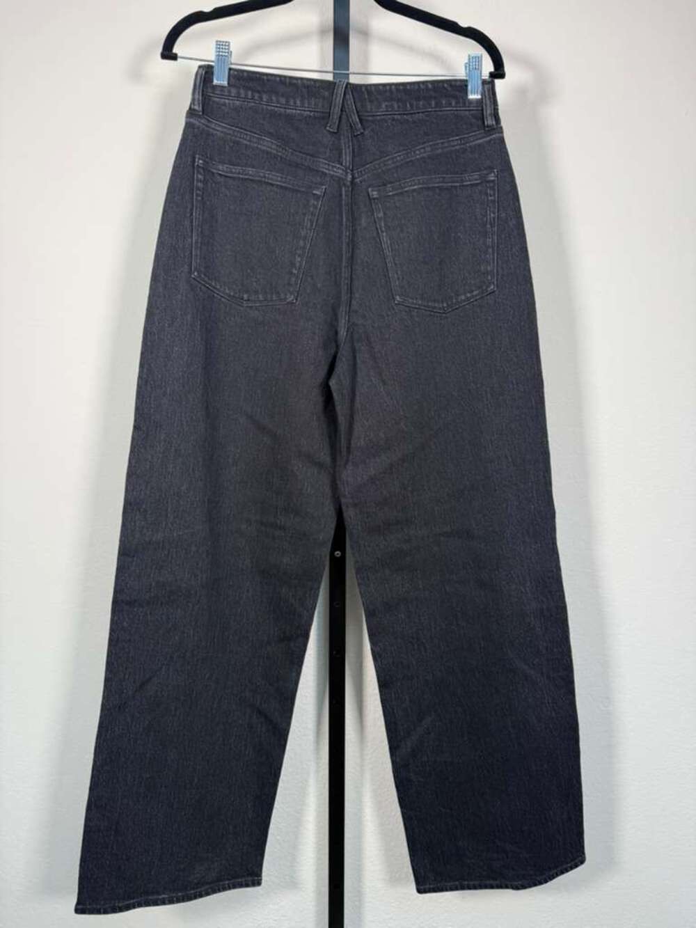 Unreleased Good American Black Vintage Wide Leg Jeans Fall 2026 Item #79