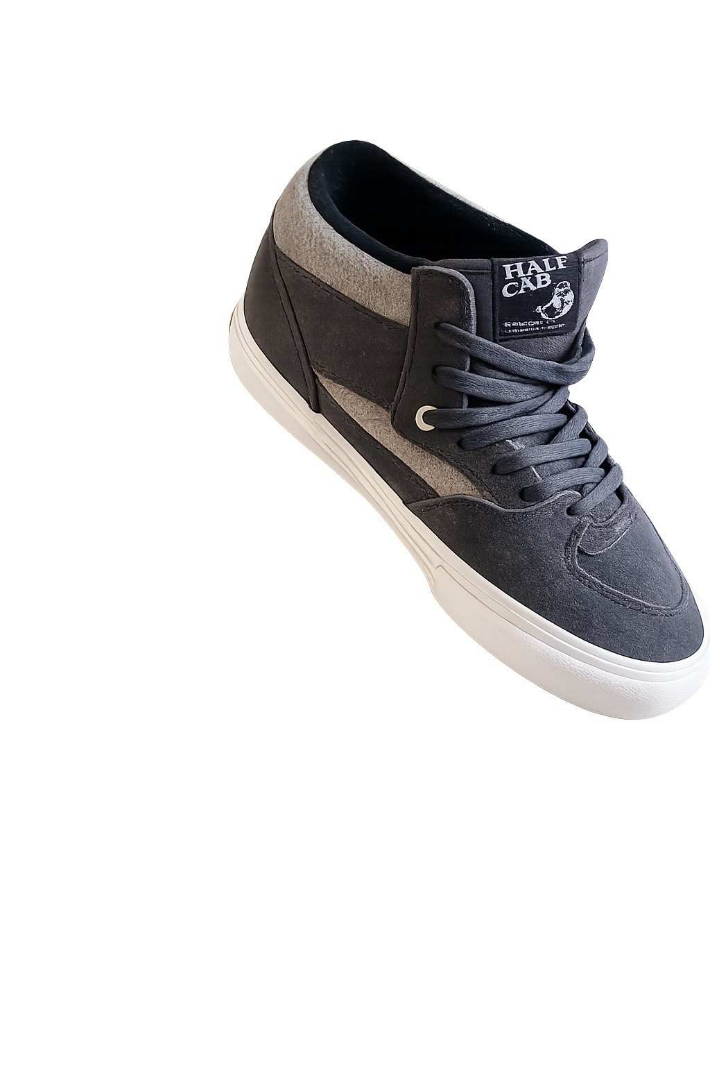 Vans Half Cab Pro Skate Shoes Black Gray Suede Men’s Size 9 VN0A5FCN