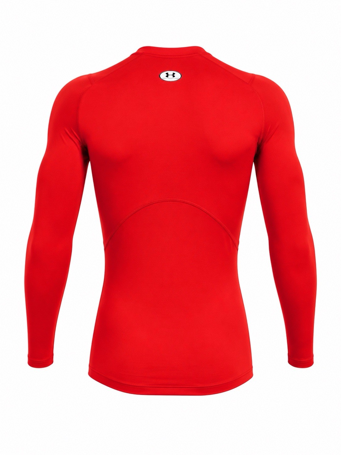 Under Armour Men HeatGear Compression Long Sleeve Shirt Red Size 2XL