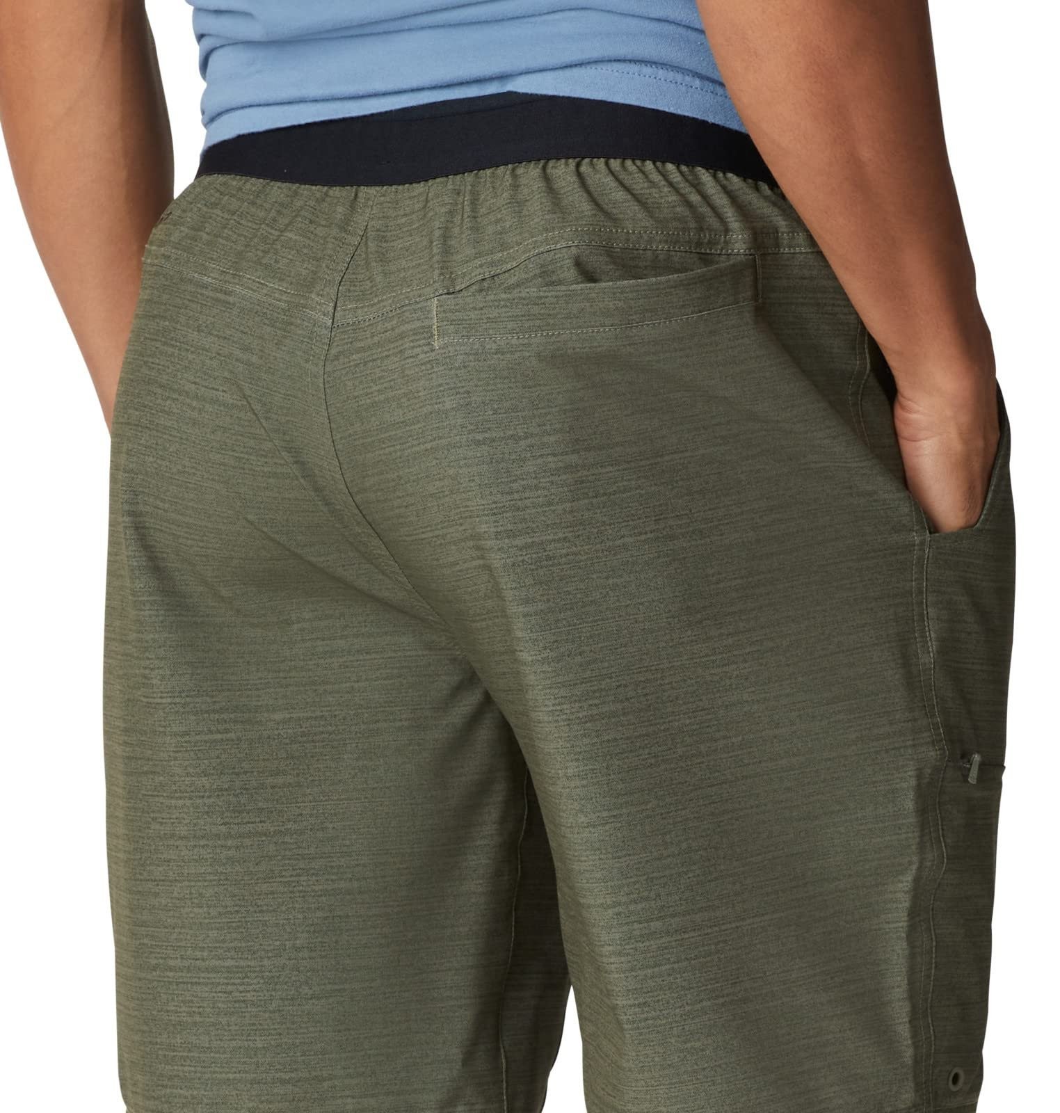 Columbia Men’s Twisted Creek Short, Stone Green Heather, Small
